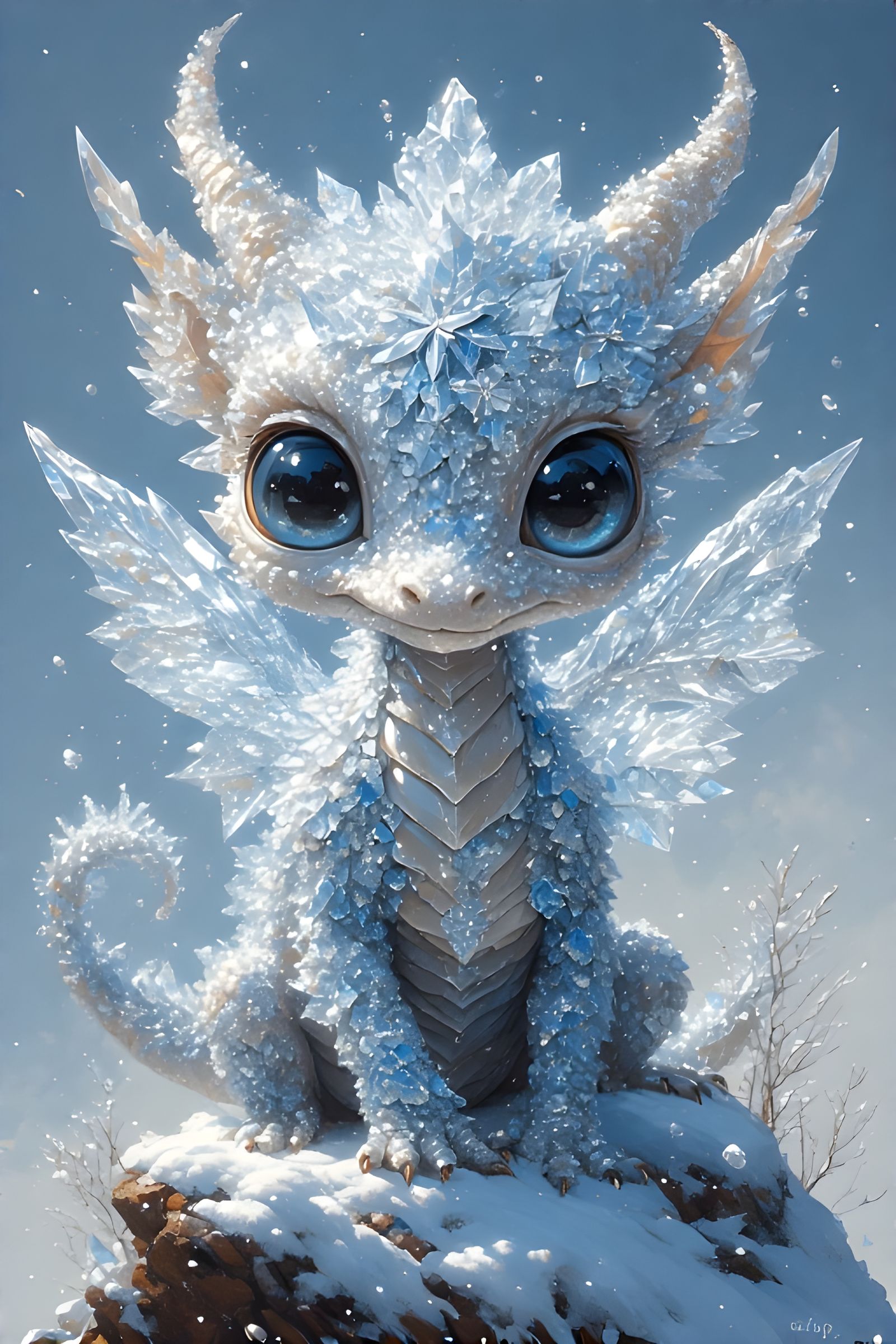 Chibi Ice Dragon