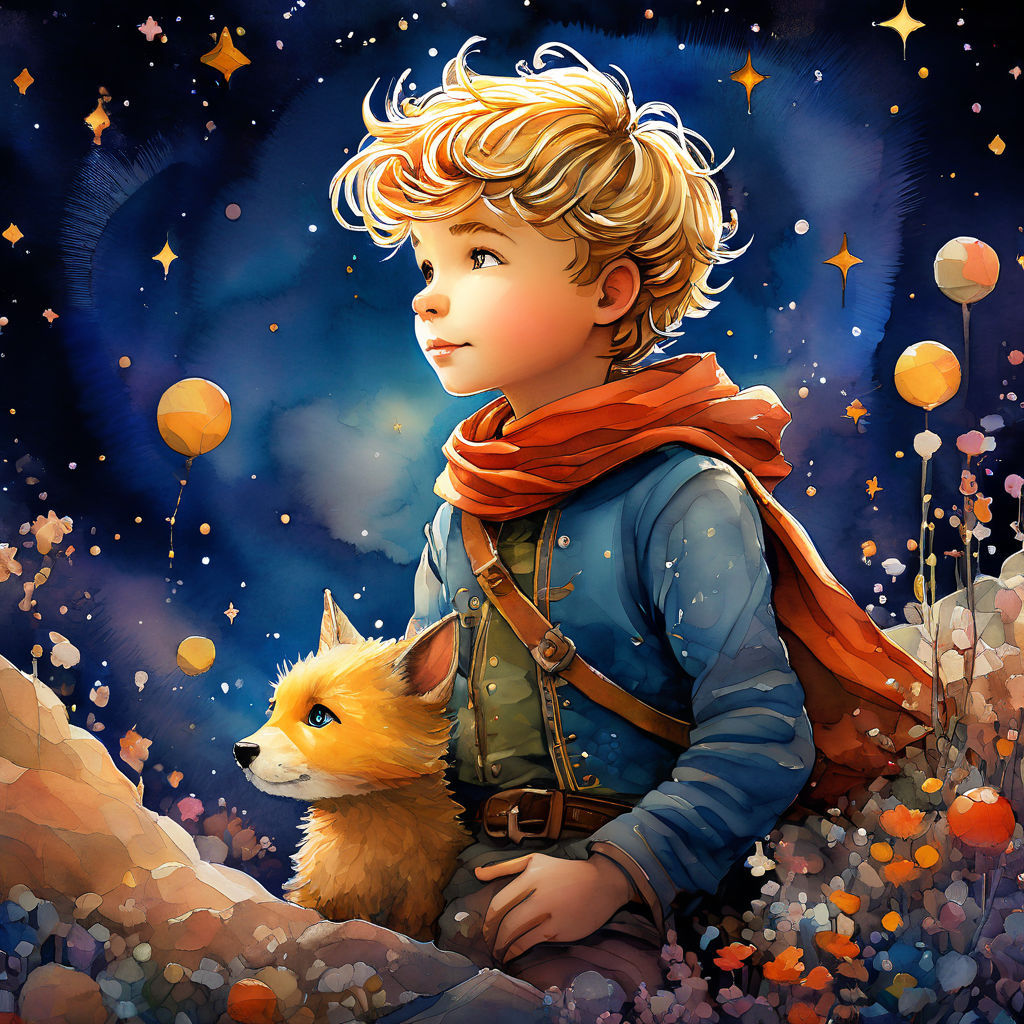 O pequeno príncipe.