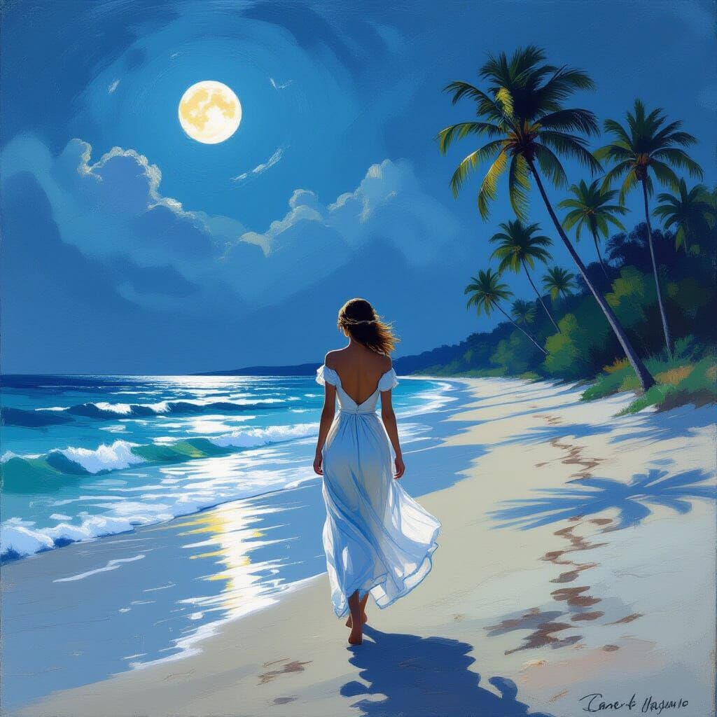 Summer Nights by the Sea  by @Cristian