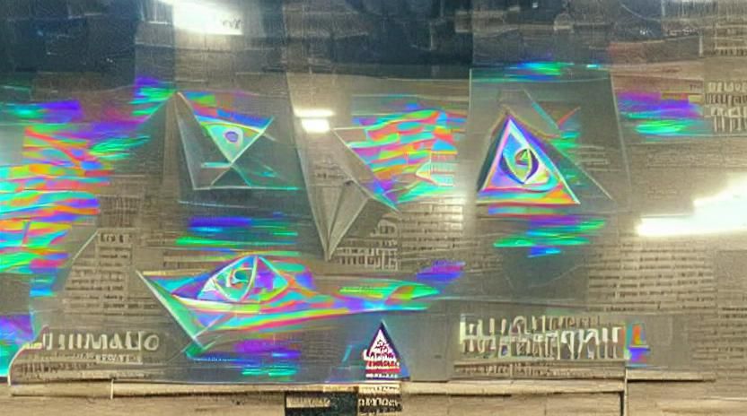 illuminati dystopian holographic