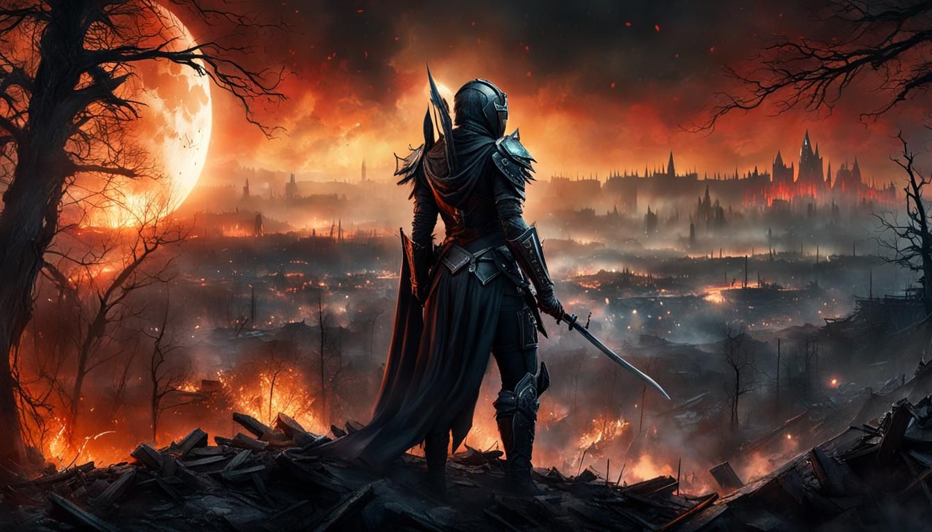 The infiltrator - Dark Fantasy  by @The Leycer