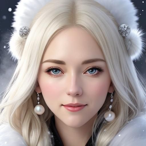 WINTER WHITE - AI Generated Artwork - NightCafe Creator