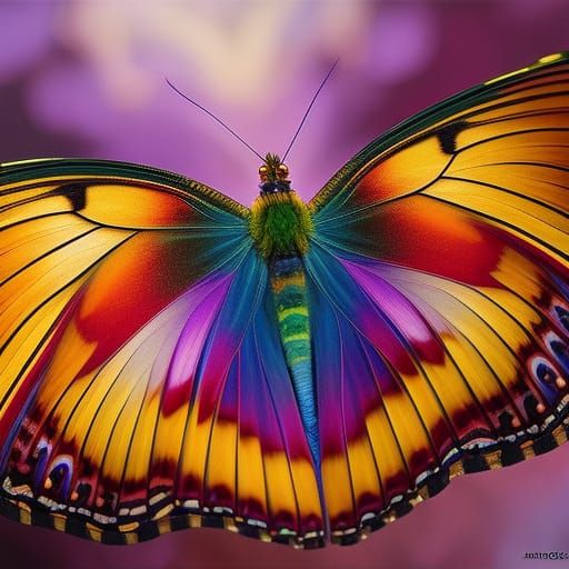 Fun with butterflies. - AI Generated Artwork - NightCafe Creator