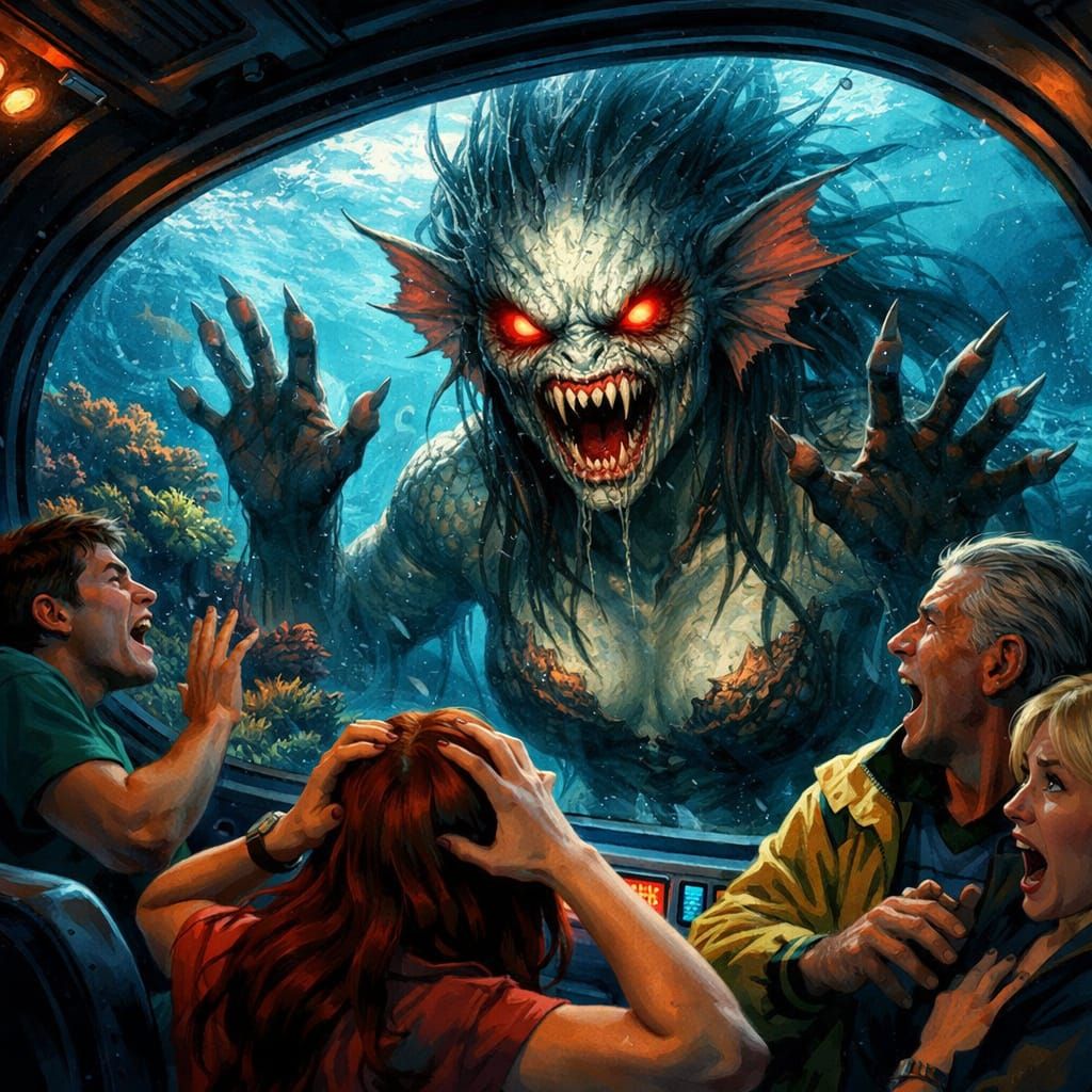 Mystical magic Mermaid