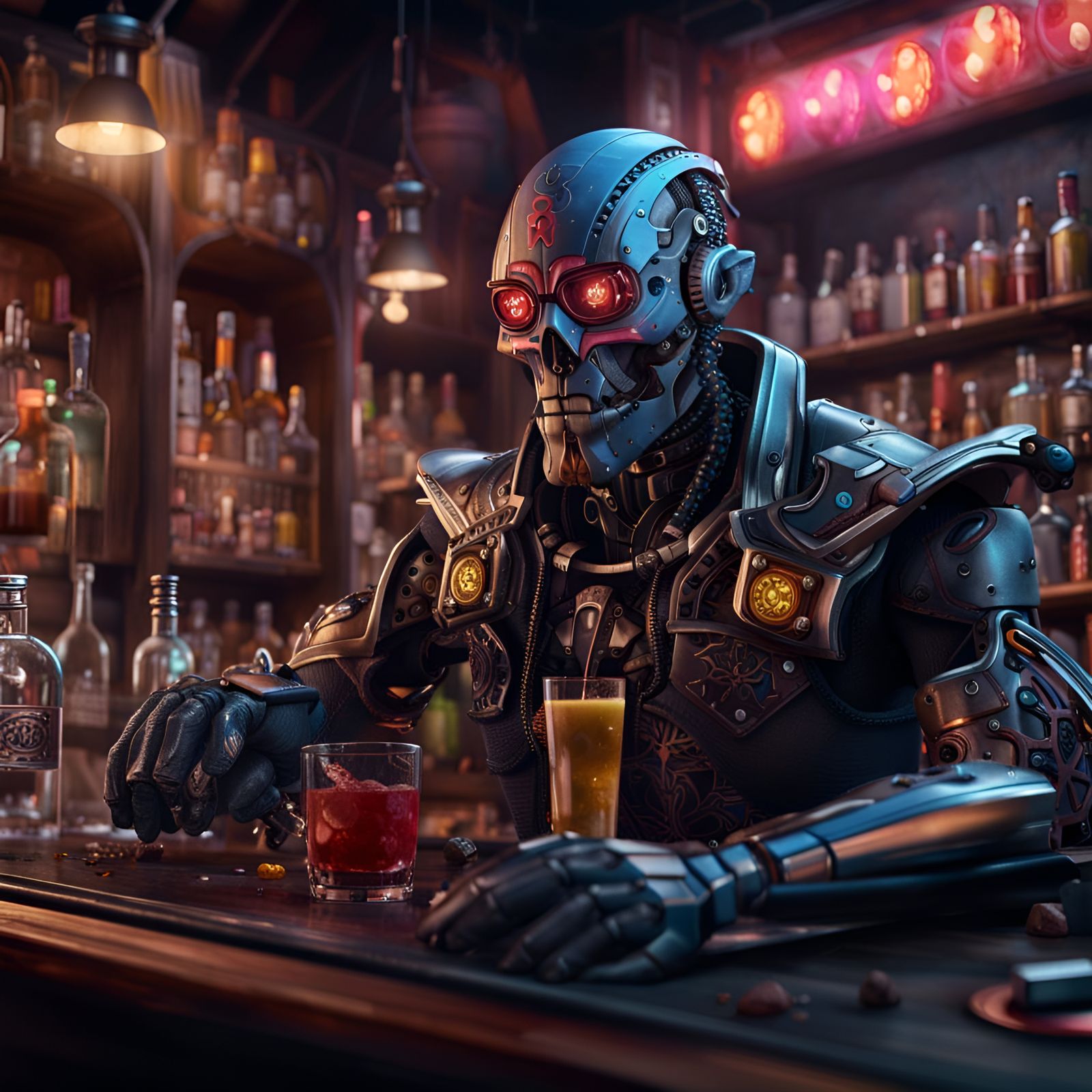 Would you like a drink? - AI Generated Artwork - NightCafe Creator