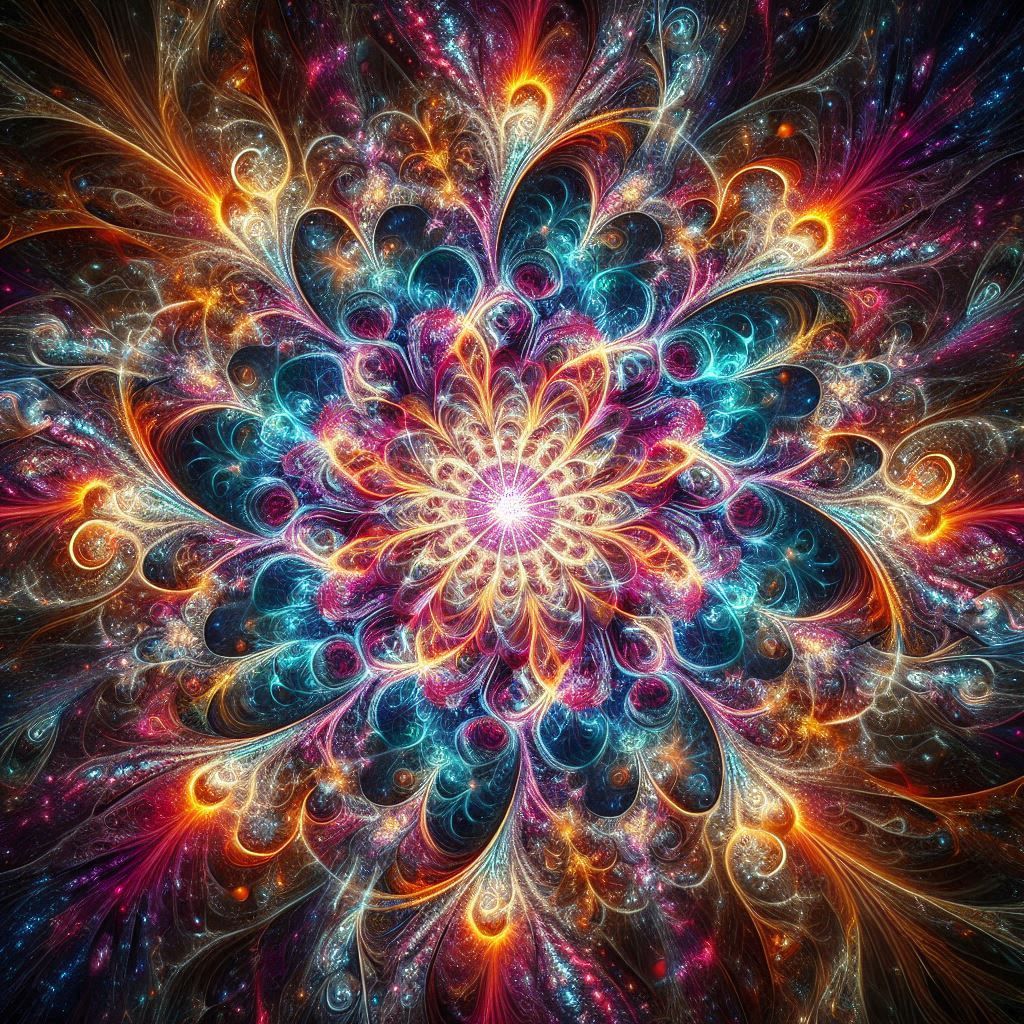 Galaxy mandala
