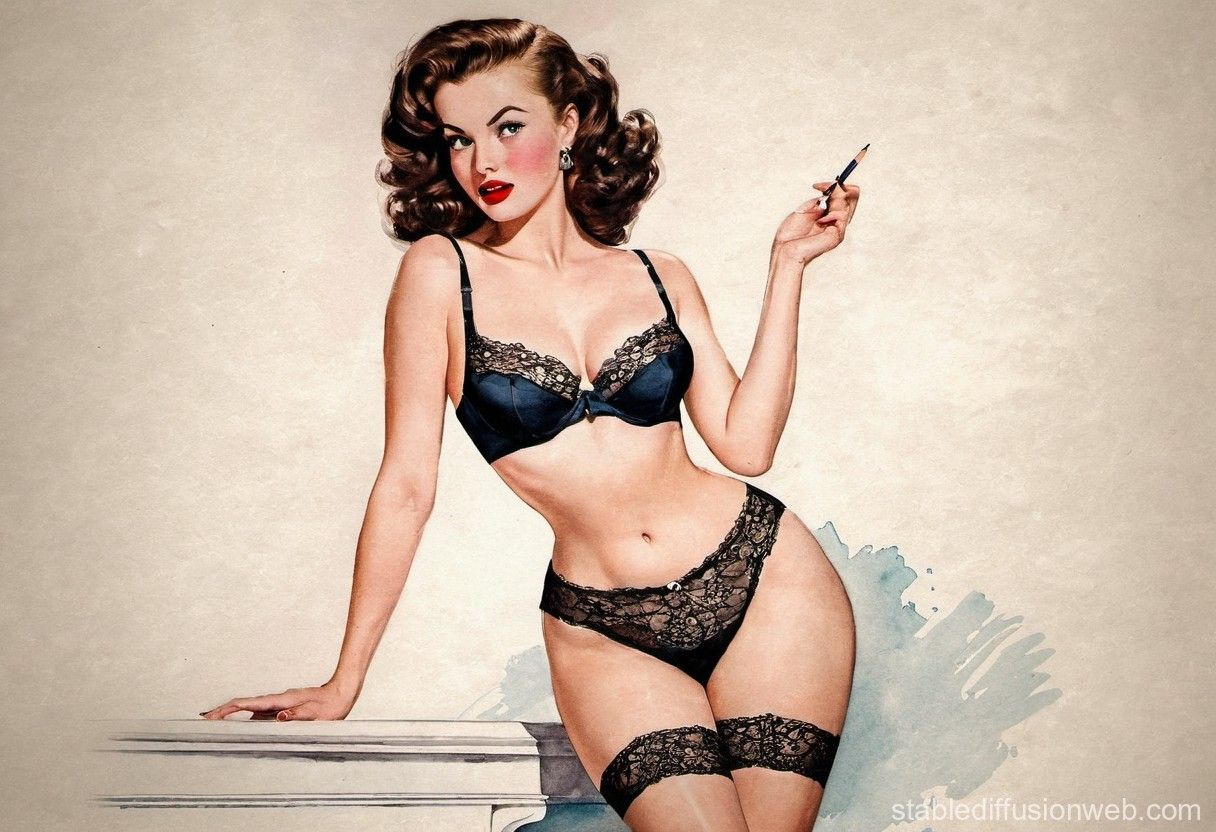 Retro 1950's Pinups