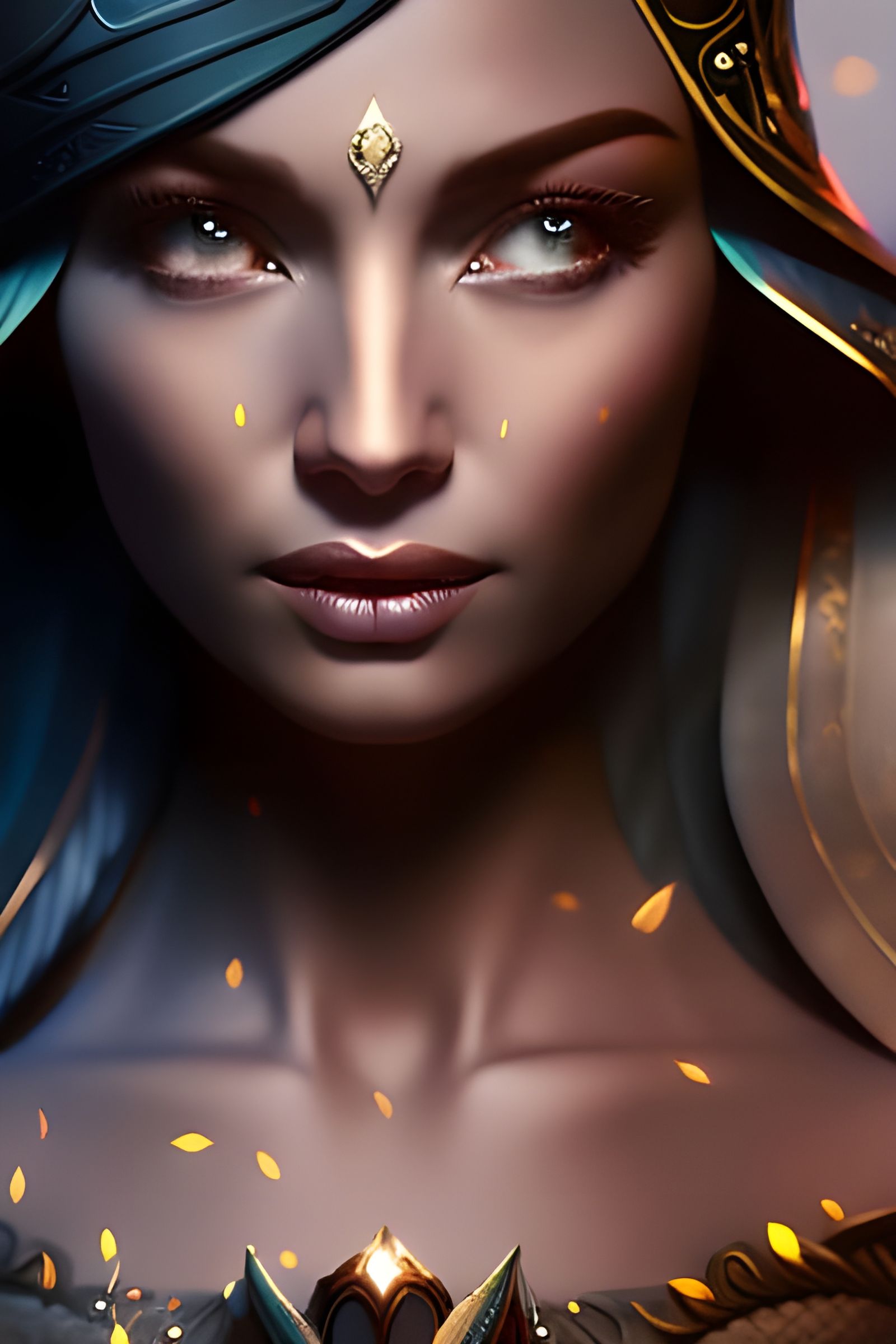 Goddess of Creation 6 - AI Generated Artwork - NightCafe Creator