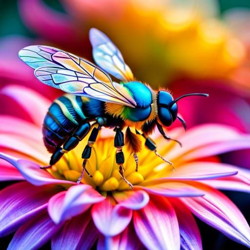 Colorful Bee