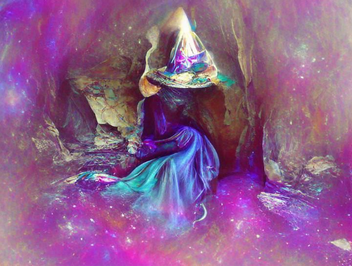 She summons the cosmos