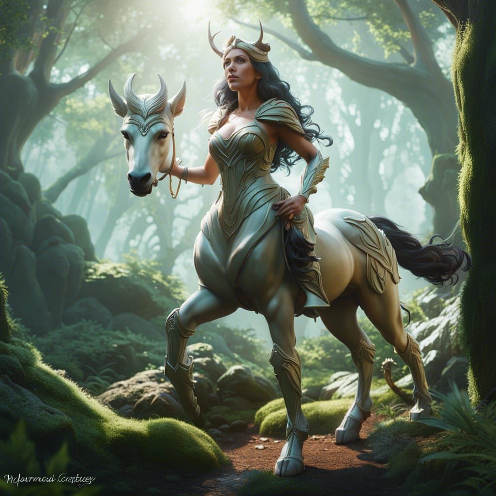 Female Centaur. - AI Generated Artwork - NightCafe Creator