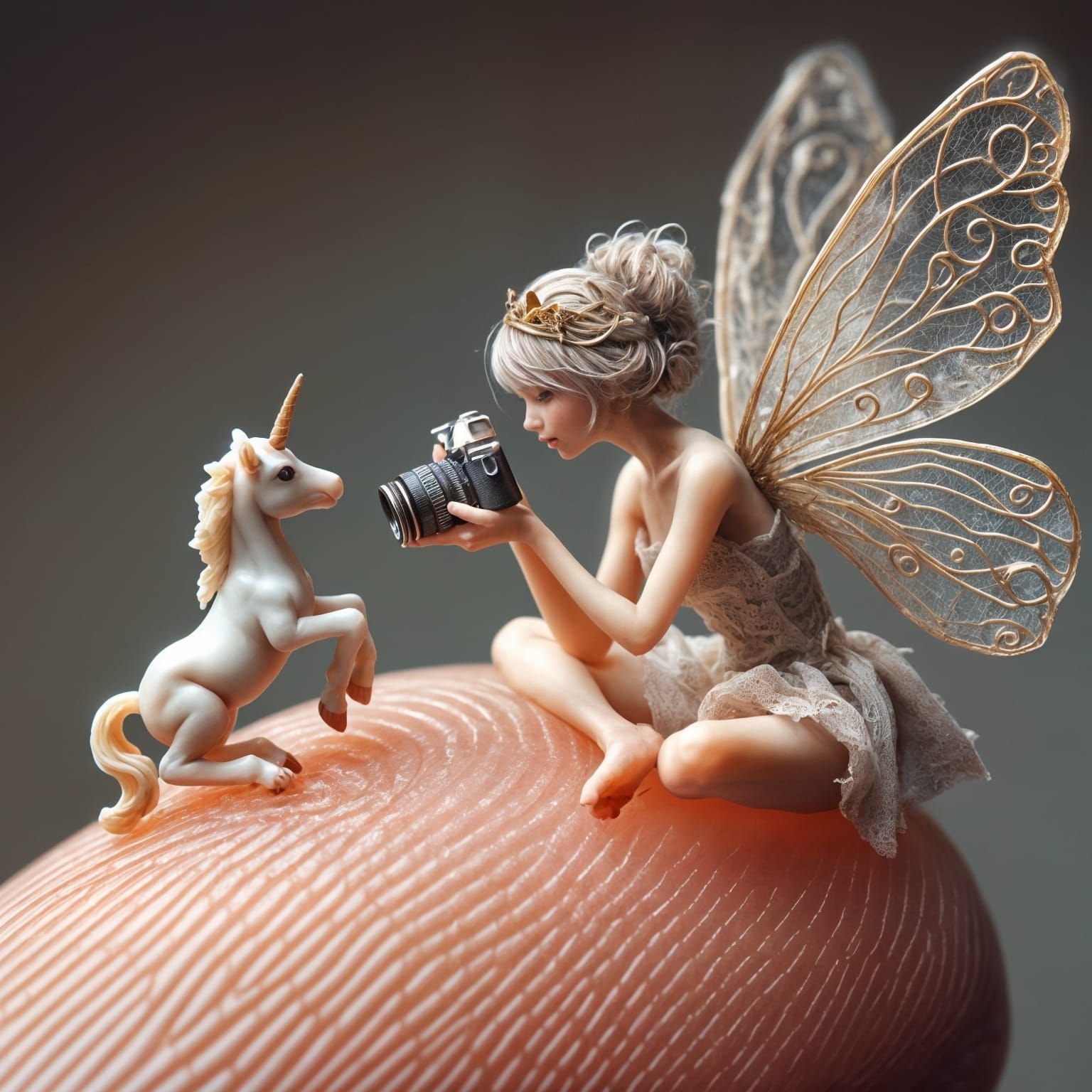 A tiny delicate fairy princess  by @Foul Rabbit