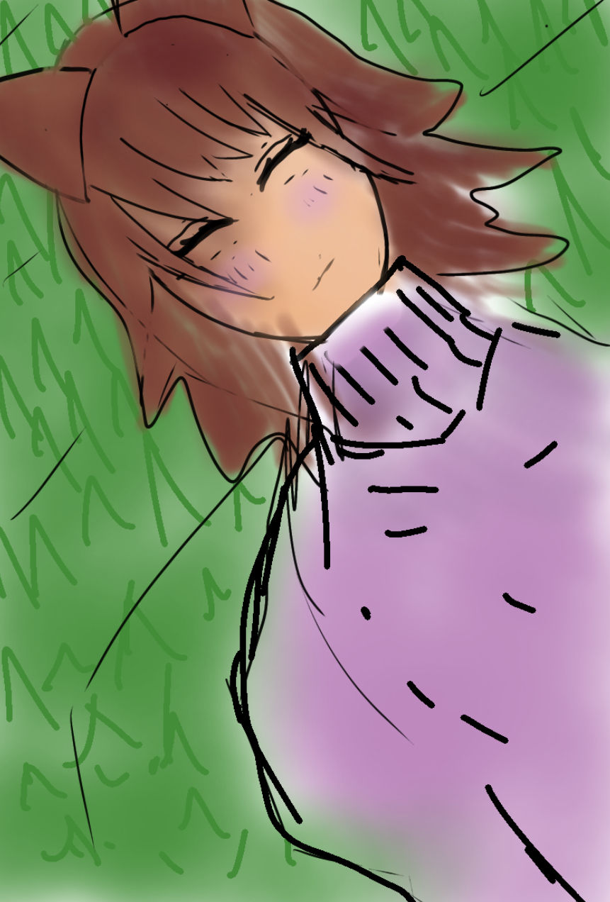 Tried to draw anime NO REFERENCES!!