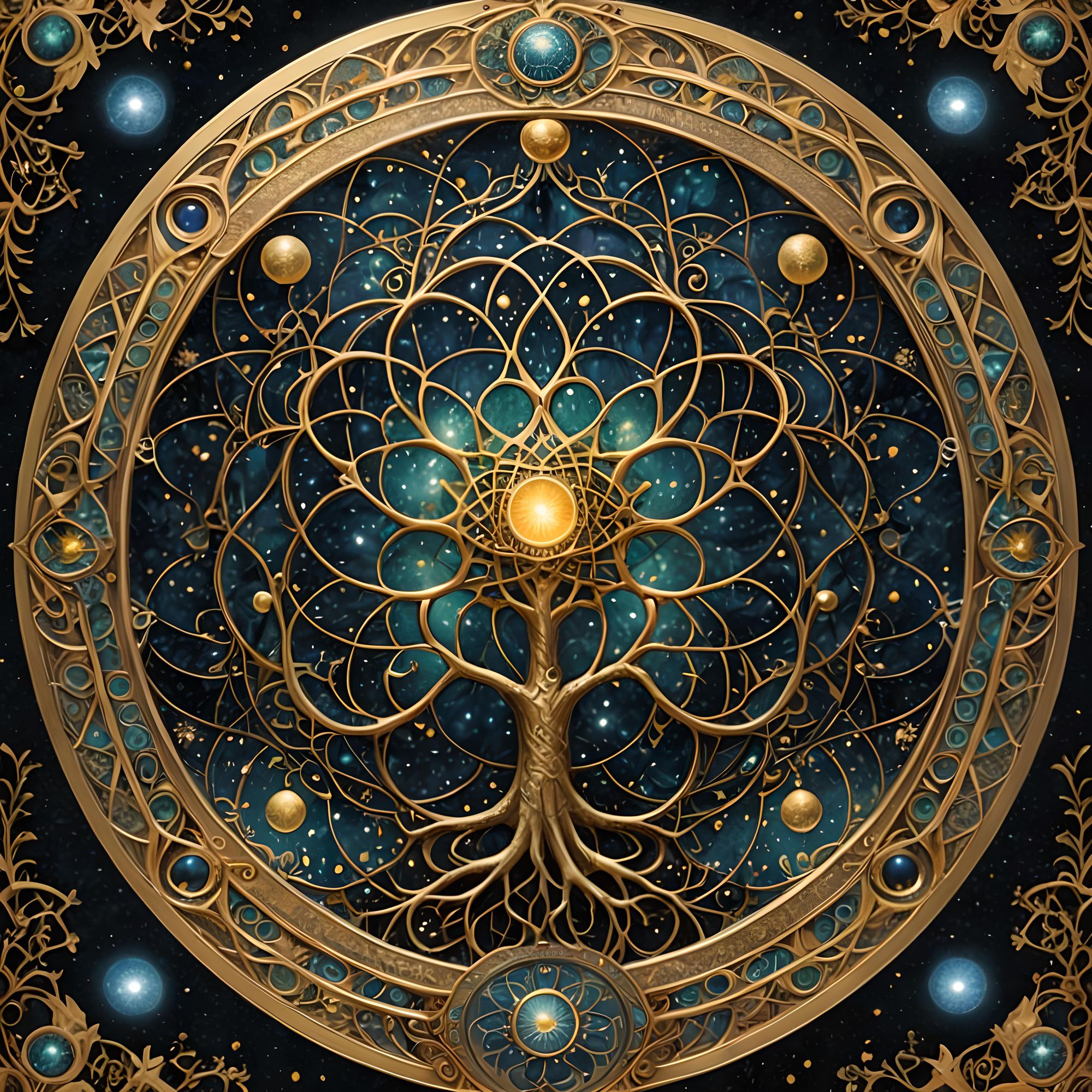 Sacred GeomeTree Of Life