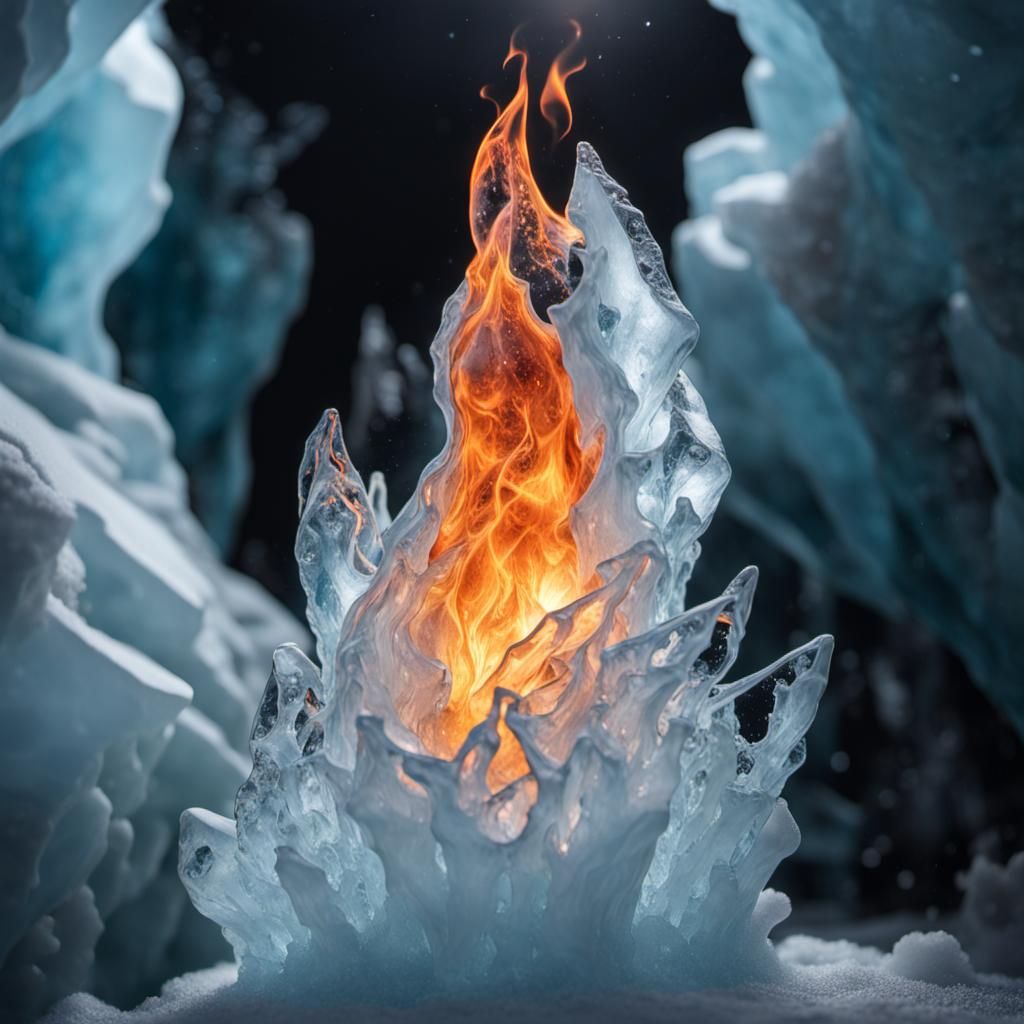 Fire and ice  by @xtough 