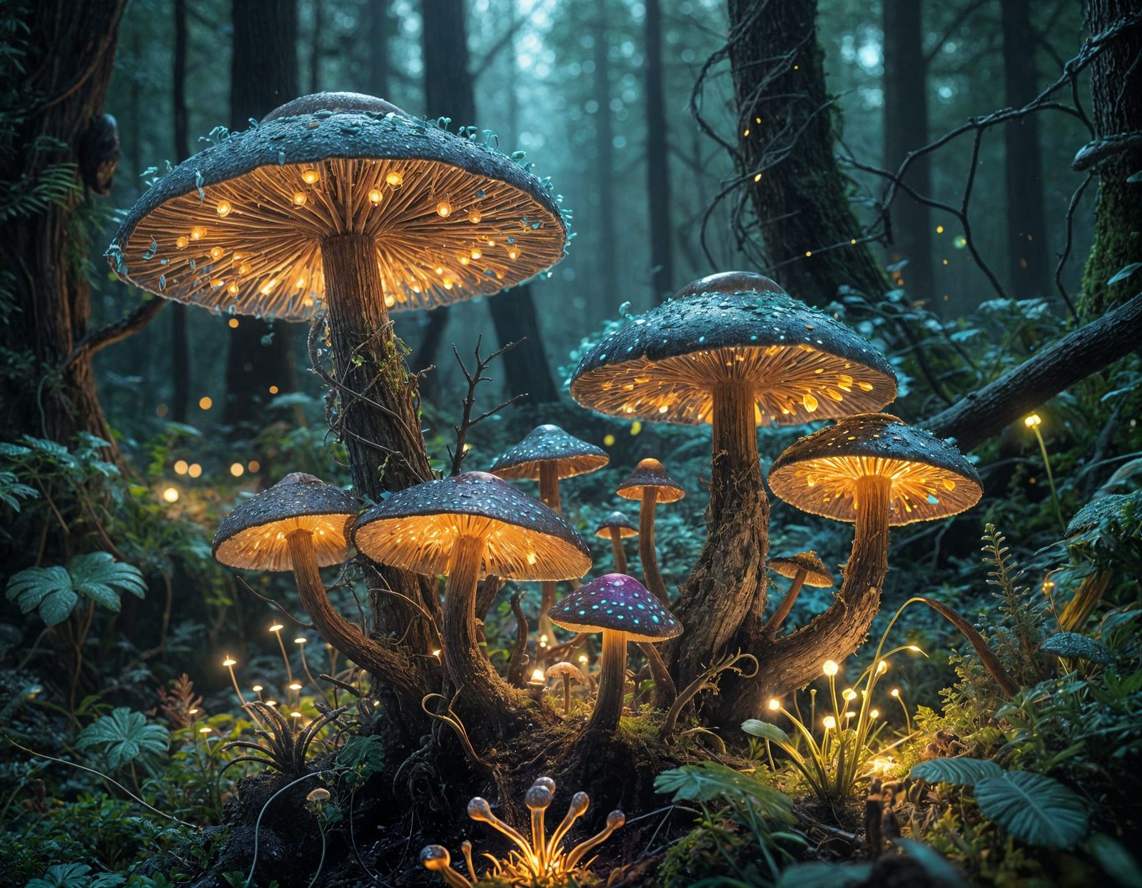 mushrooms  by @RatzeP2