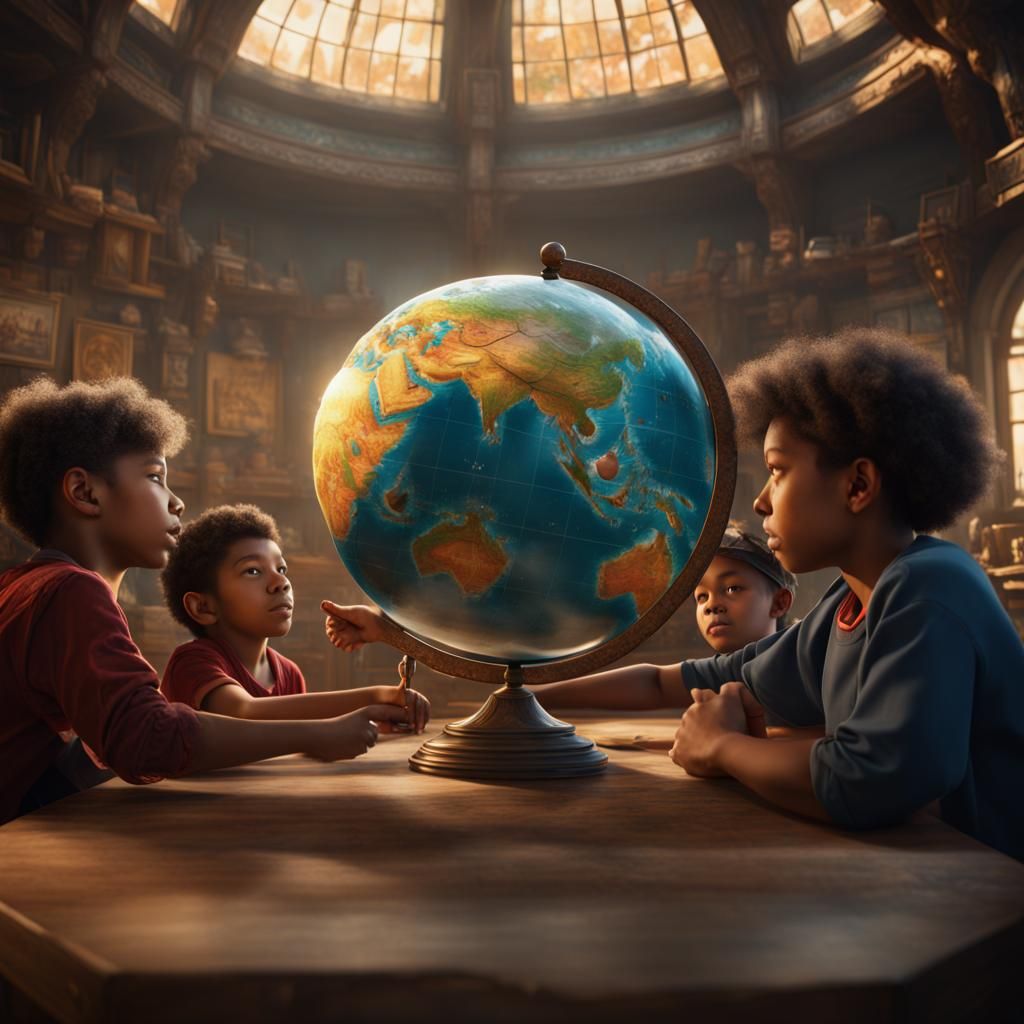 teaching kids about the globe