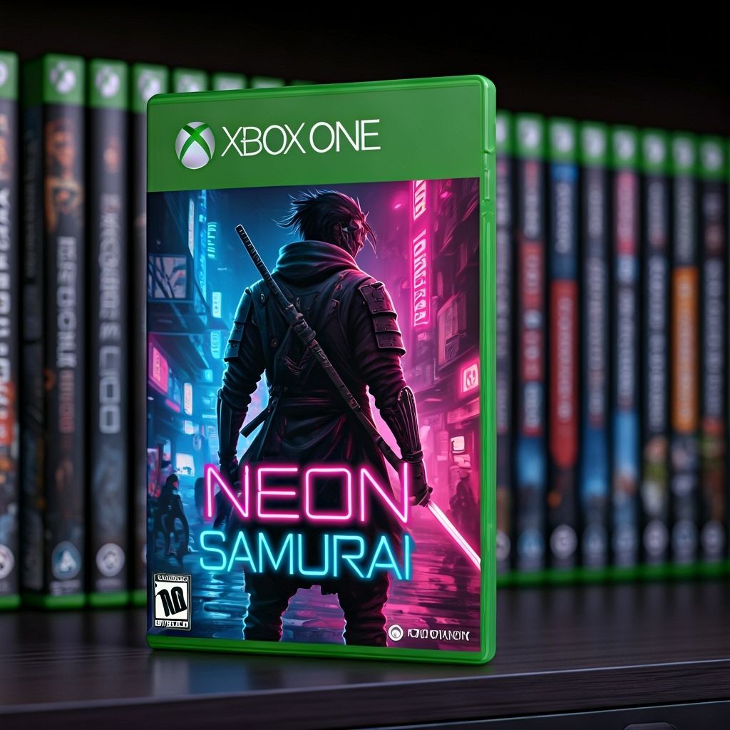 NEON SAMURAI  by @PVW