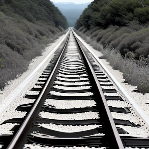 on twisted track.
