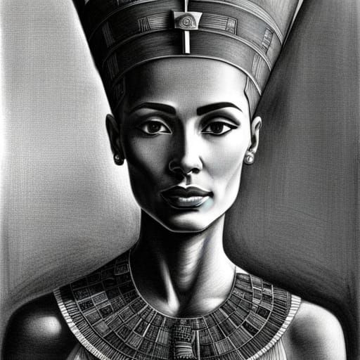 Nefertiti - AI Generated Artwork - NightCafe Creator