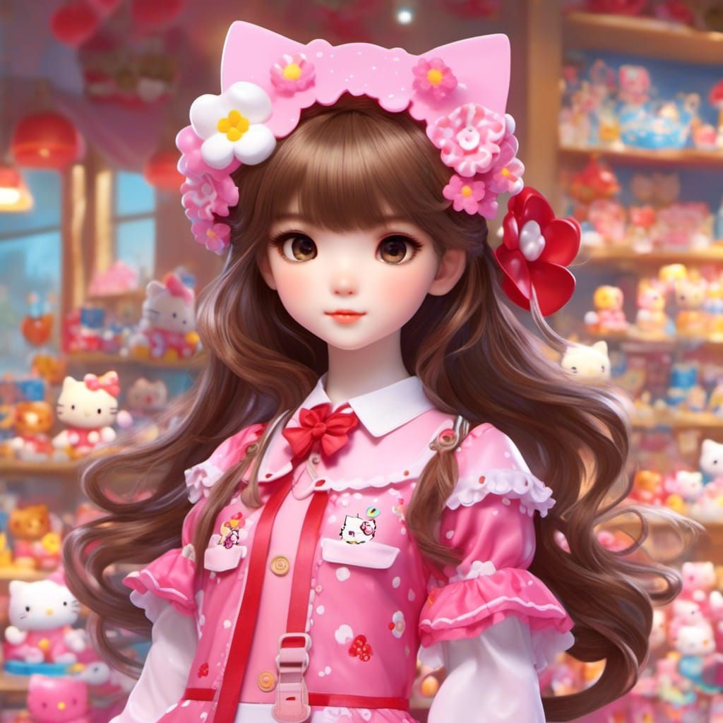 Hello Kitty Girl