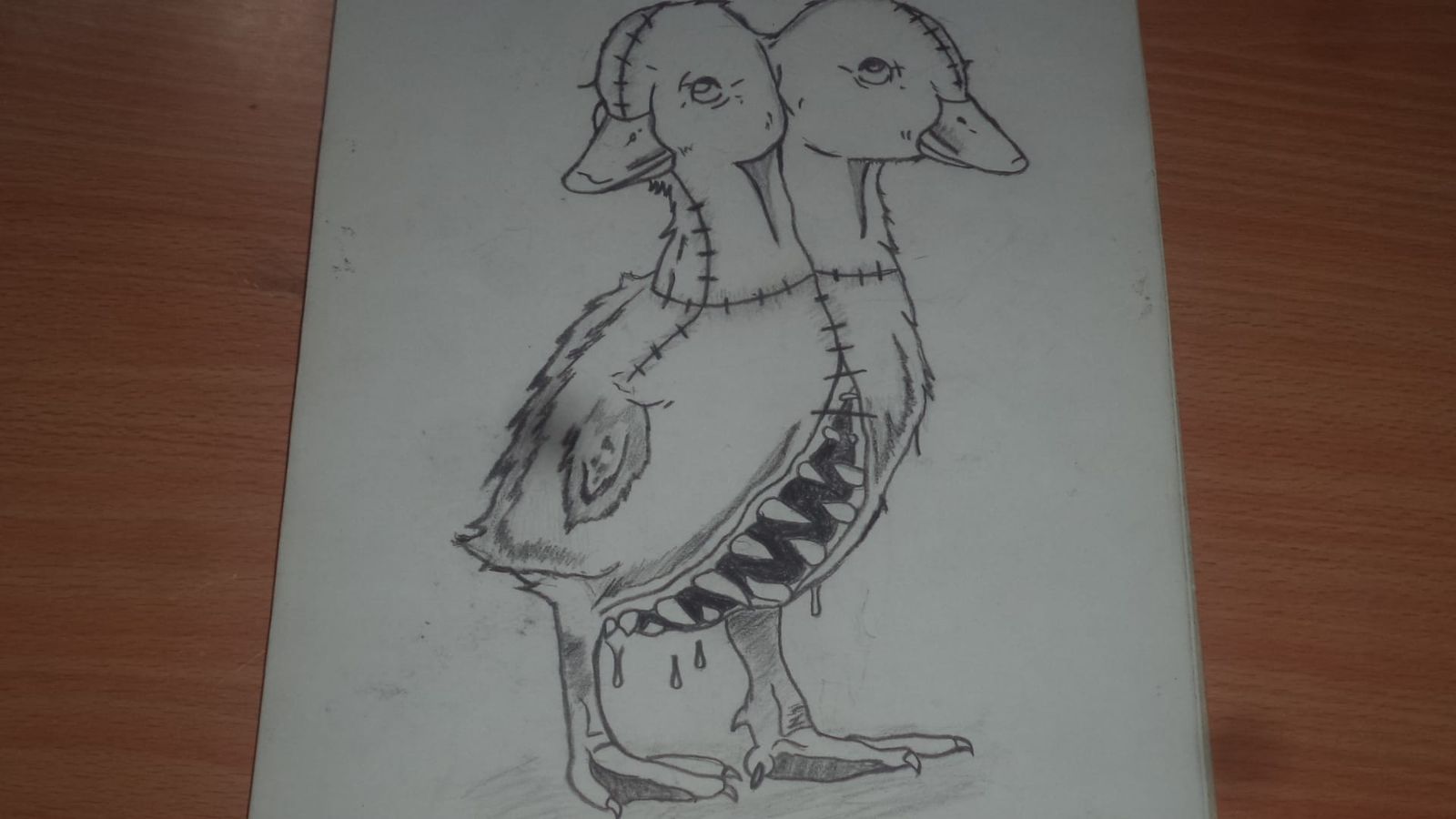 This picture is before and after using (ai)