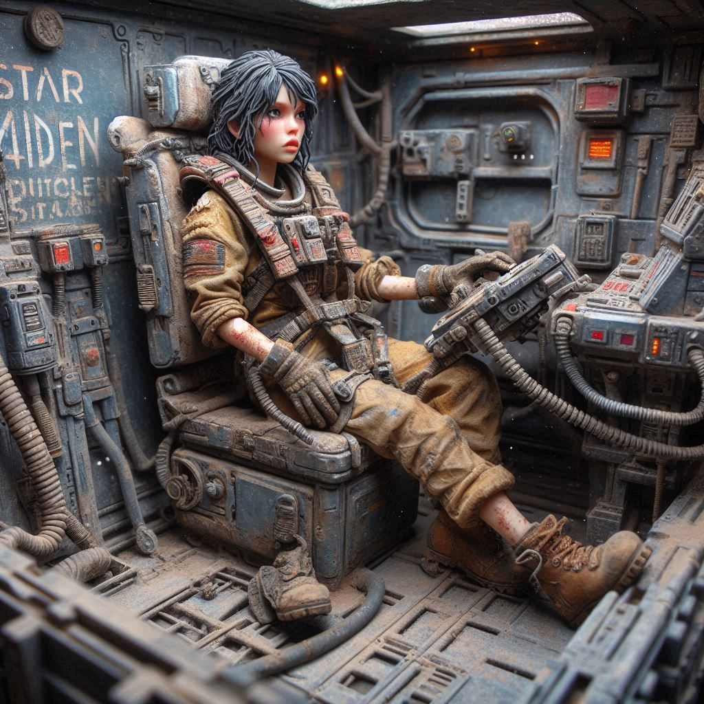 Manning the weapons pod (2)