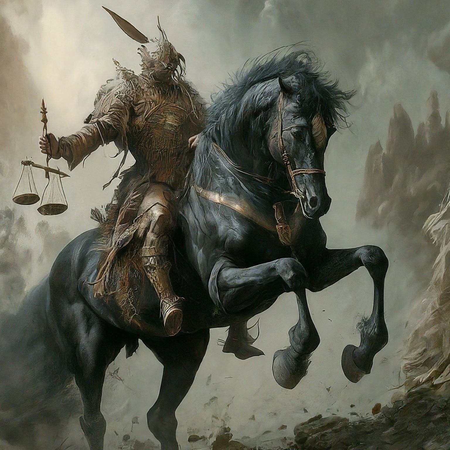 Revelation 6:5 The Third seal