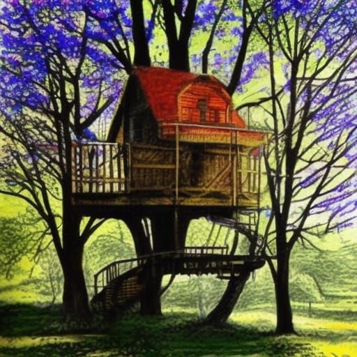 spring treehouse