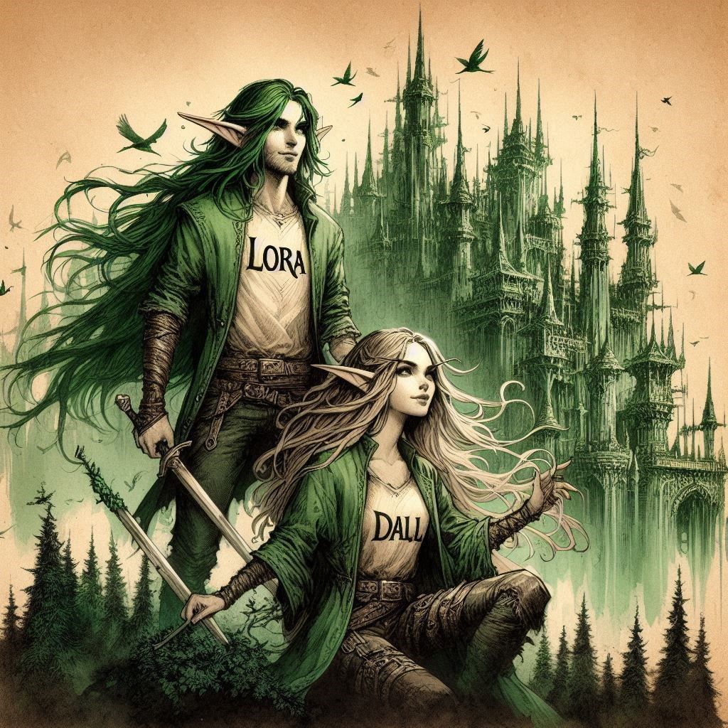 Lora and Dall and their castle