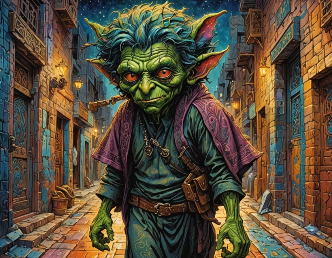 an Saudi Arabia Goblin man