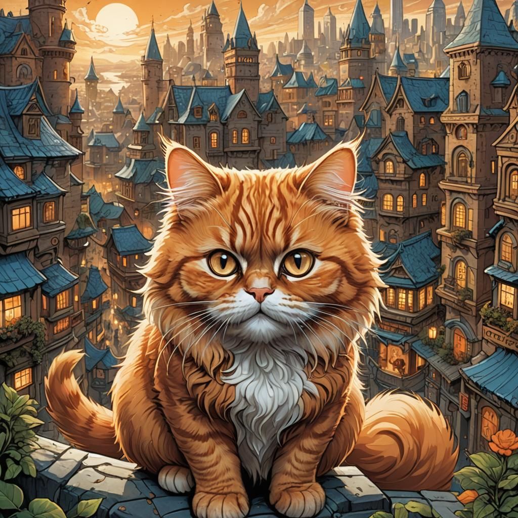 An Orange Cat 2