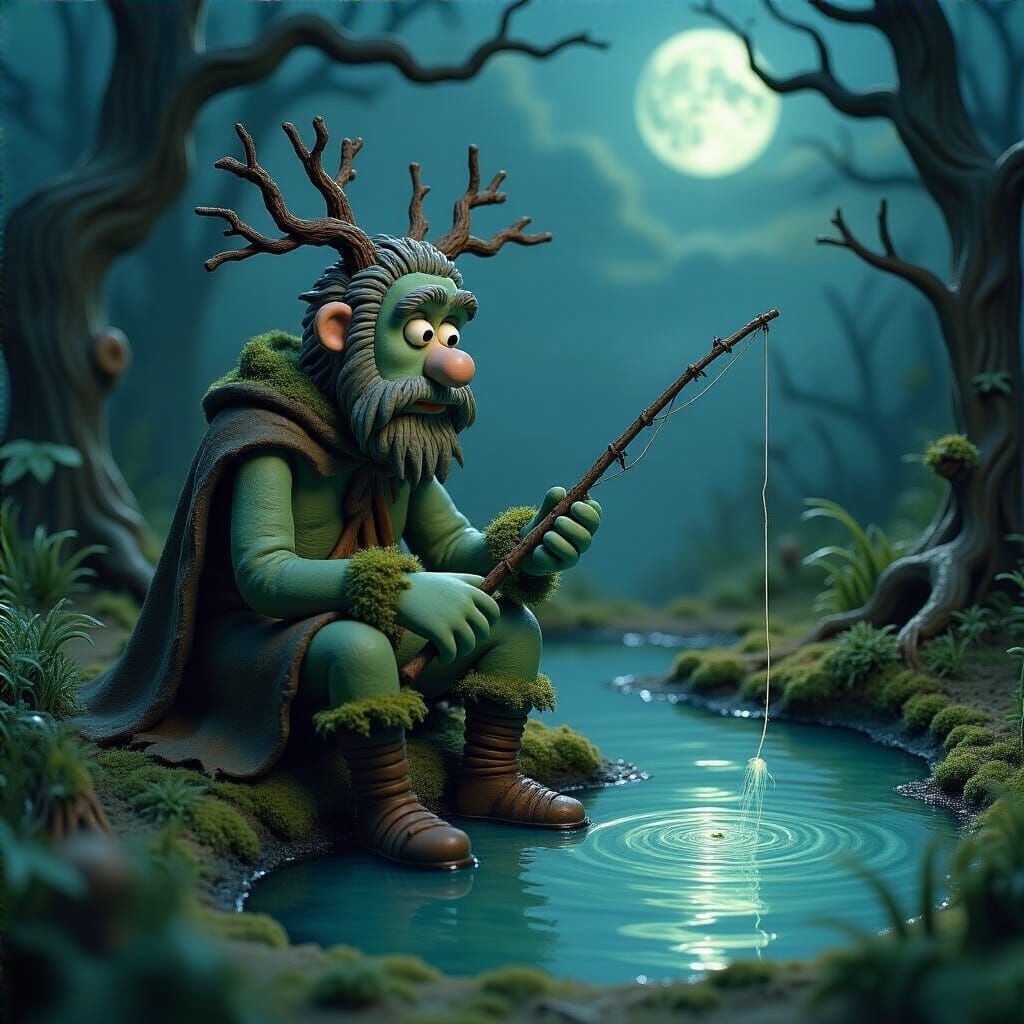  mythical Greenman   by @CatSighs