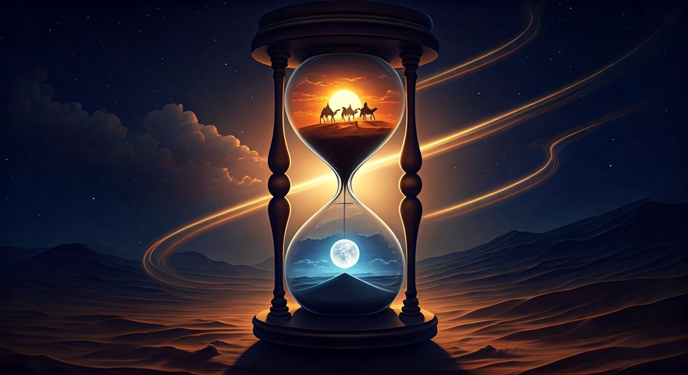 The Eternal Cycle of Day and Night  by @Samed