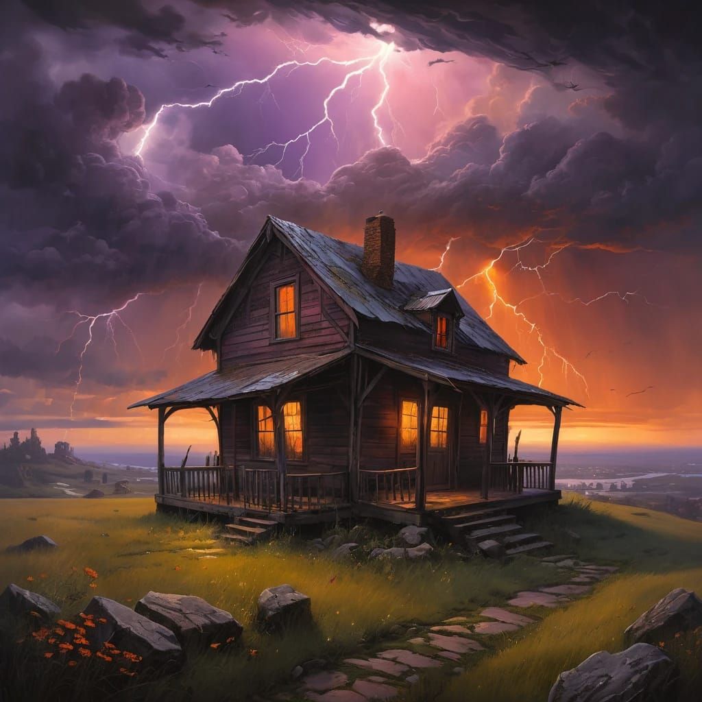 Stormy House I