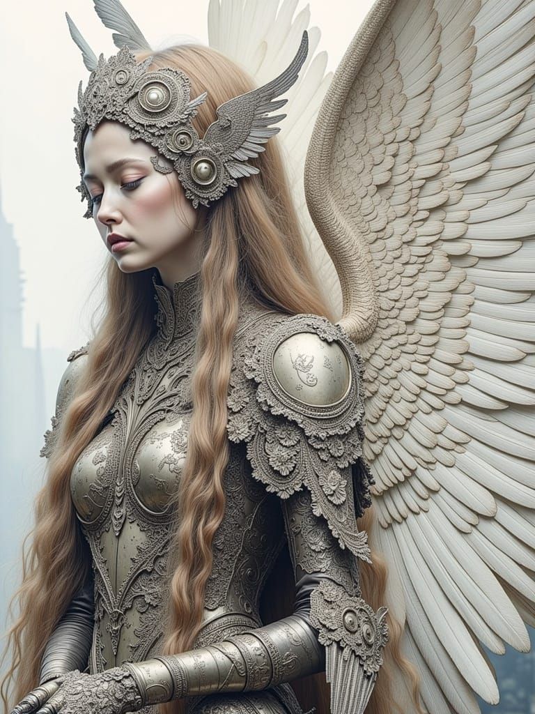 <lora:Epic Gothica:1.0> Hyperreal Sui Shimoda photorealism m...