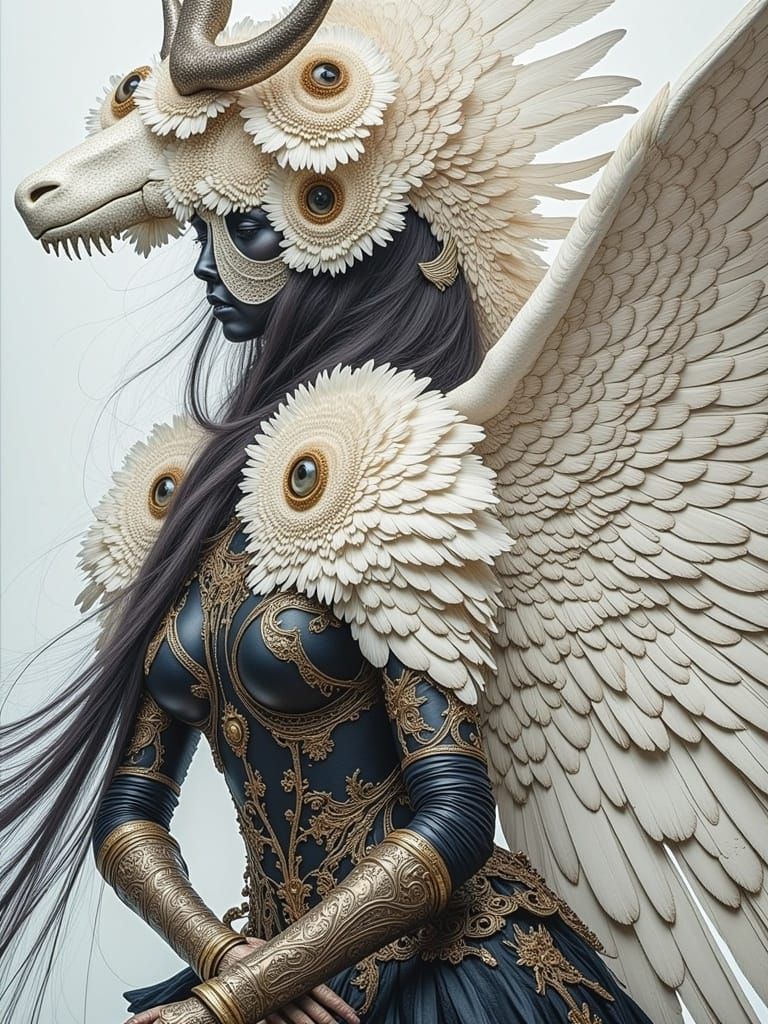 <lora:Epic Gothica:1.0> Hyperreal Sui Shimoda photorealism m...