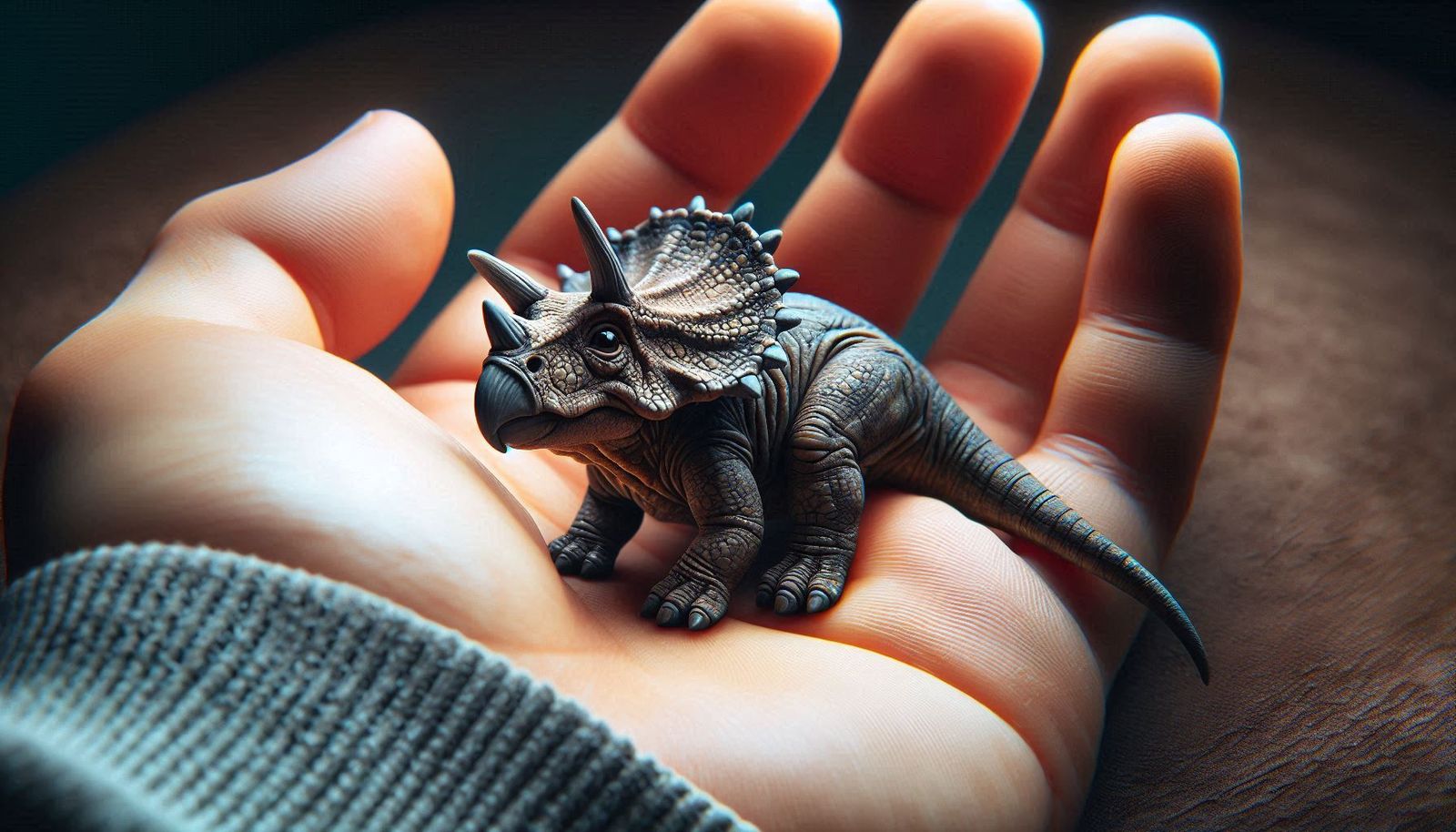 Mini triceratops
