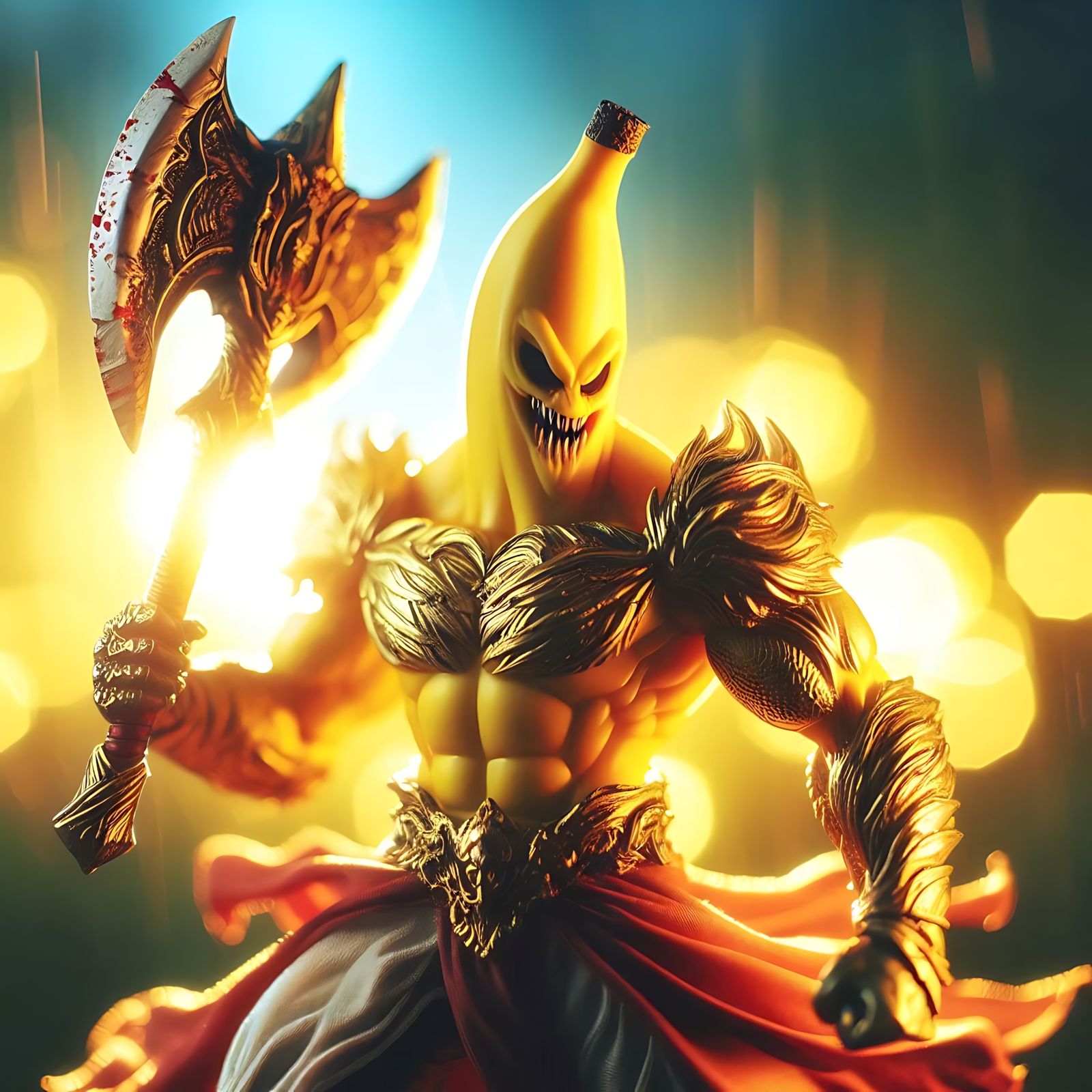 Demonic banana knight (Uploaded)