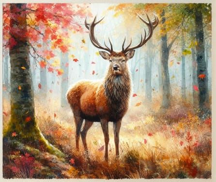 Autumn Stag