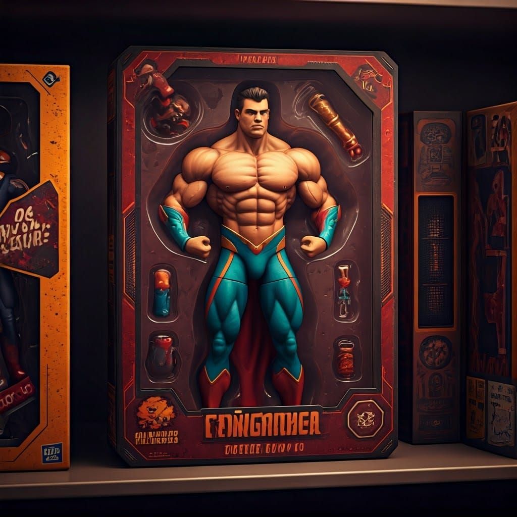 Boxed Action Figure  by @J_Creations