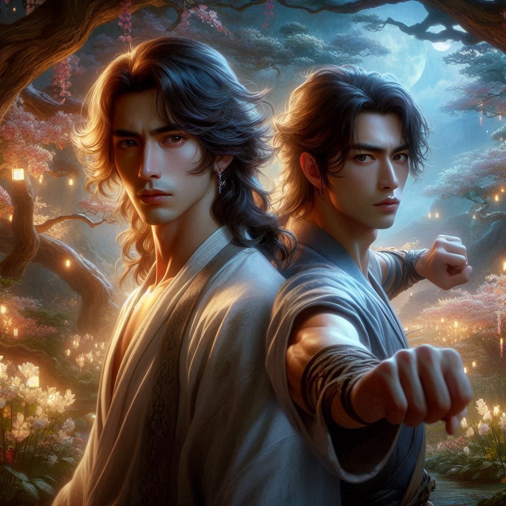 Moonlit Garden Fantasy