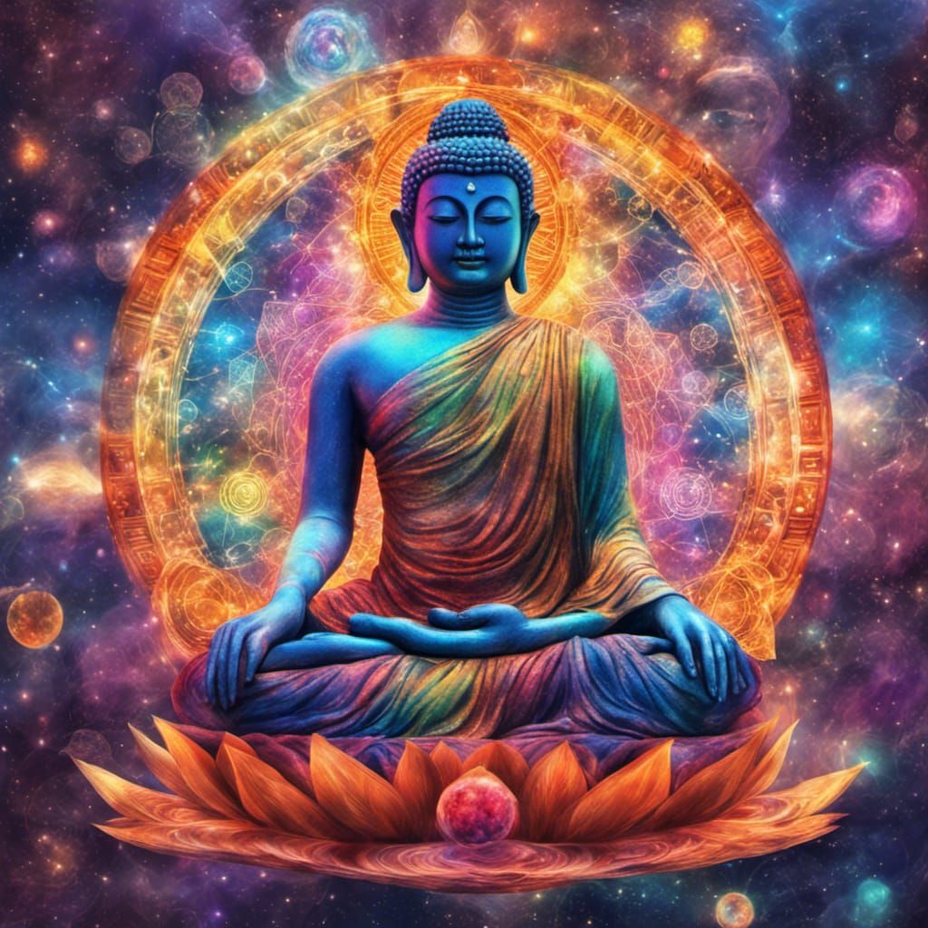 Buddha and chakras