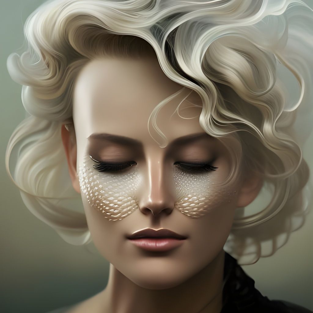 scaled woman