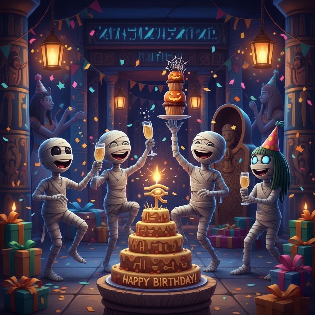 Big Party in the Pyramid