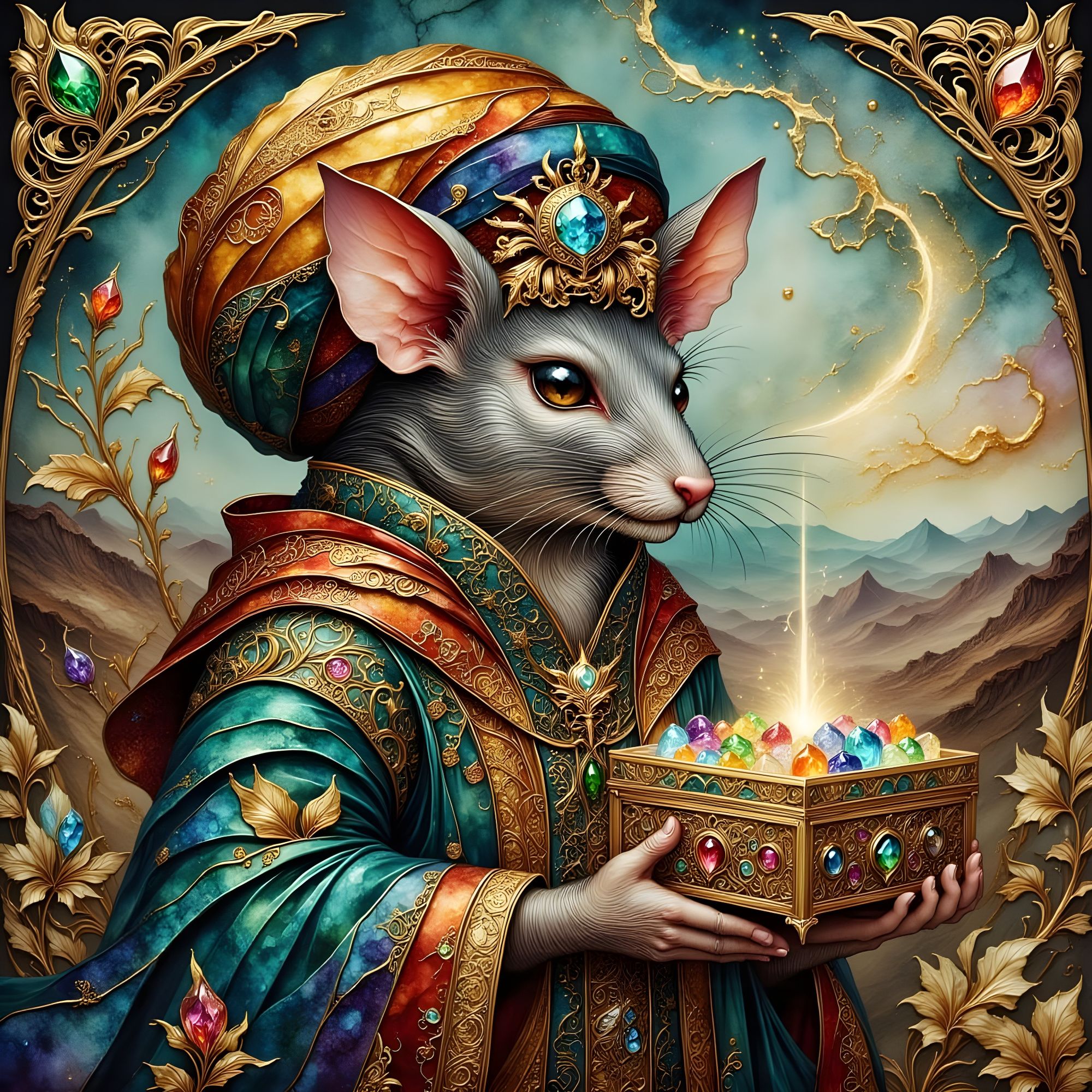 Shah Nonnyanda and the Magic Jewels 