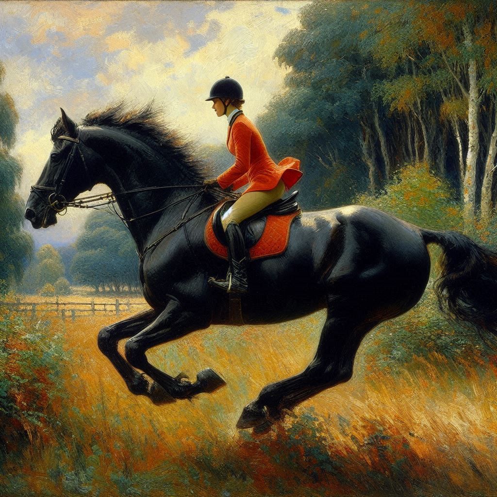 Black Belgian/Friesian Cross