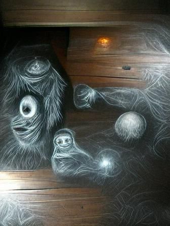 The interdimensional bigfoot portrait