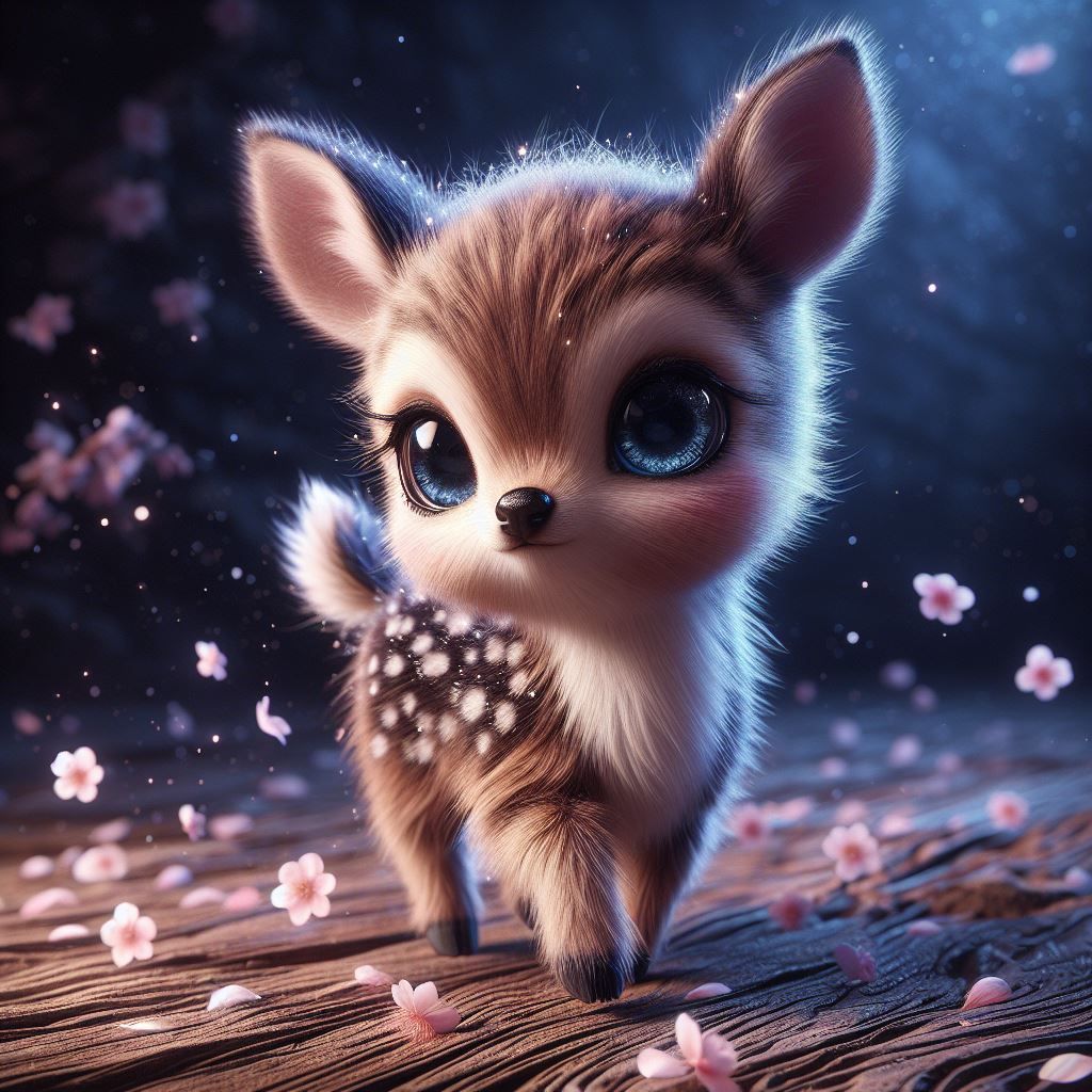Cherry Blossom Fawn