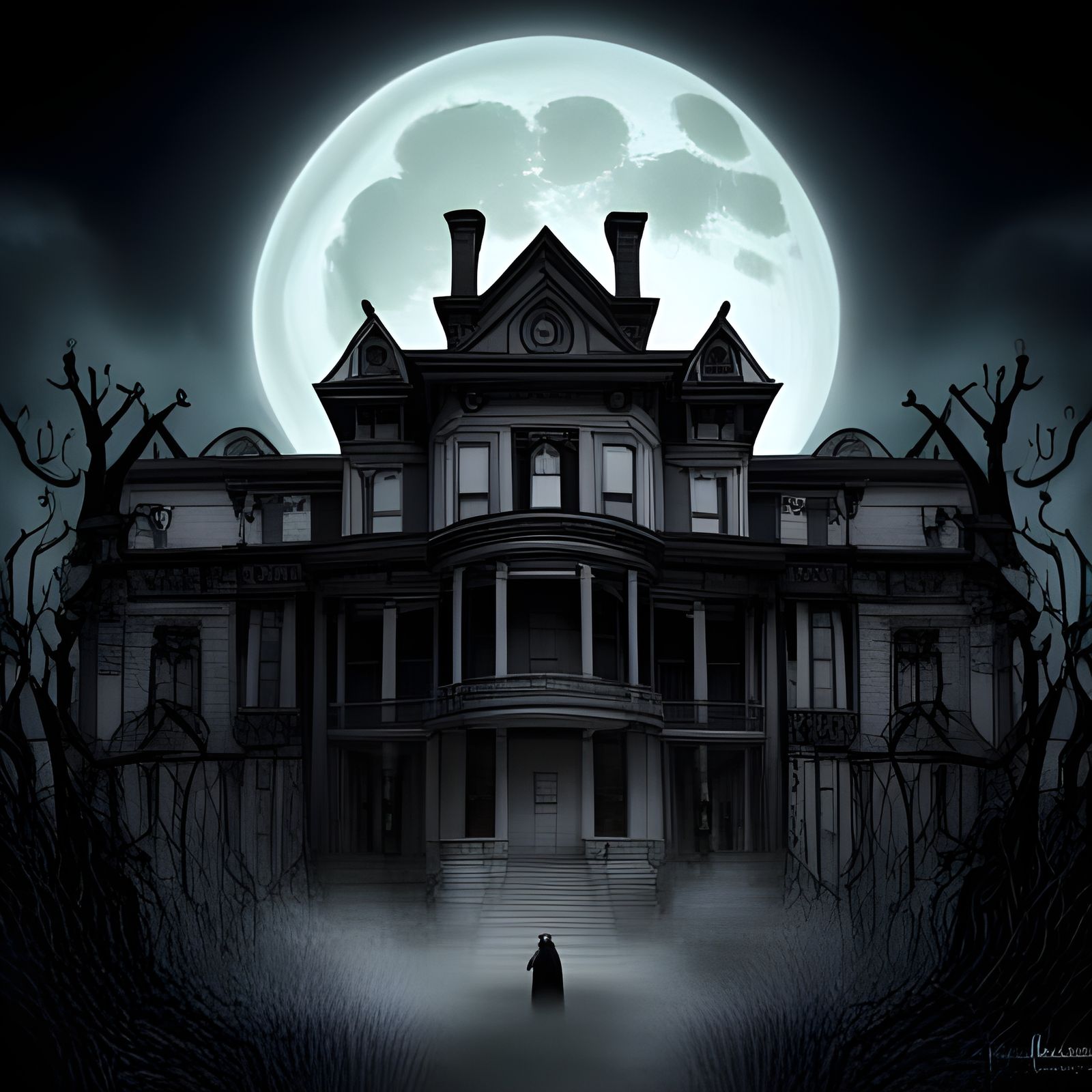 Haunted  deserted Mansion